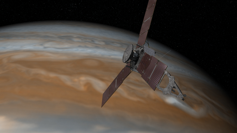 The Juno spacecraft. (Image: NASA)